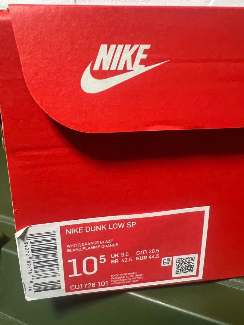 靴 Nike Dunk Low SP Syracuse
