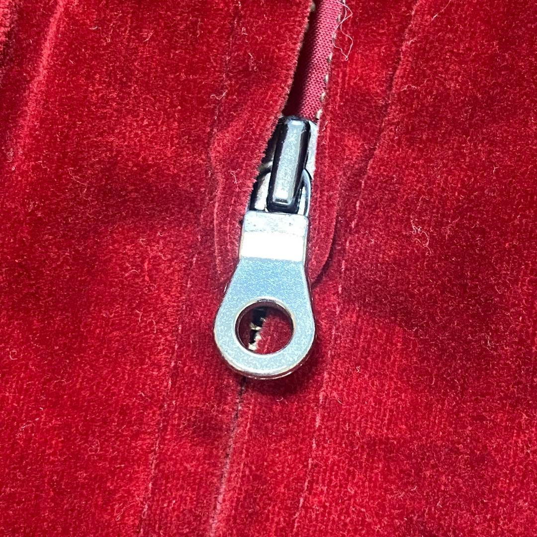 【90s】ハーレーダビッドソン スカジャン ジャケット ベロア ファイアー