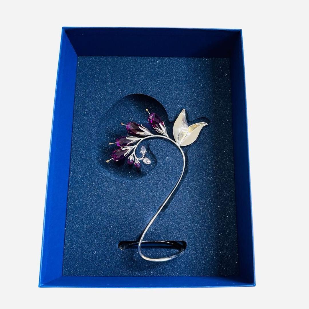 希少 スワロフスキー フラワー Dacea Fuchsia 箱付き フクシア