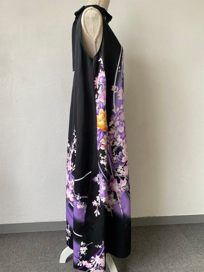 3267 着物　リメイク　ドレス　ワンピース