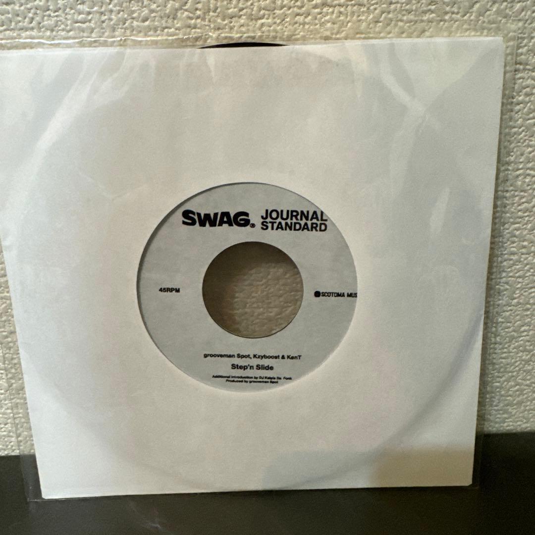 groovemanspot swag step'n slide 7インチレコード