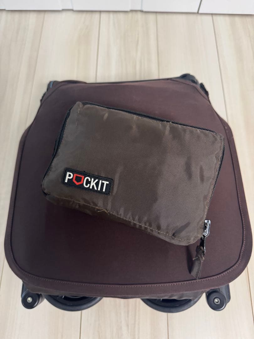 MARU21 様用 Pockit 折りたたみ式ベビーカー ブラウン