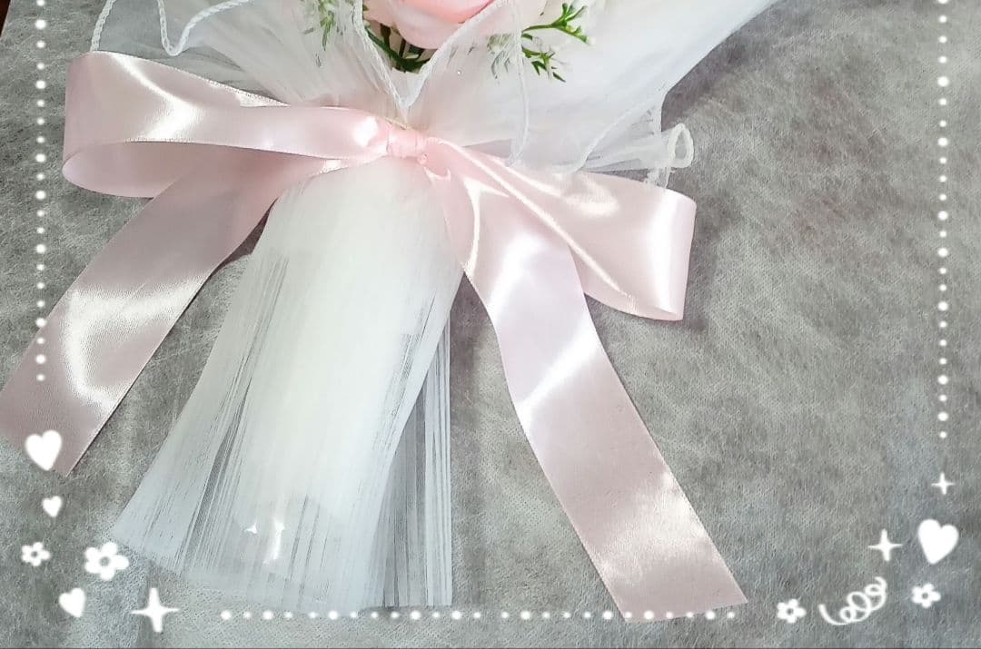 コスメブーケ　２点セット ブーケプルズ　ウェディングブーケ