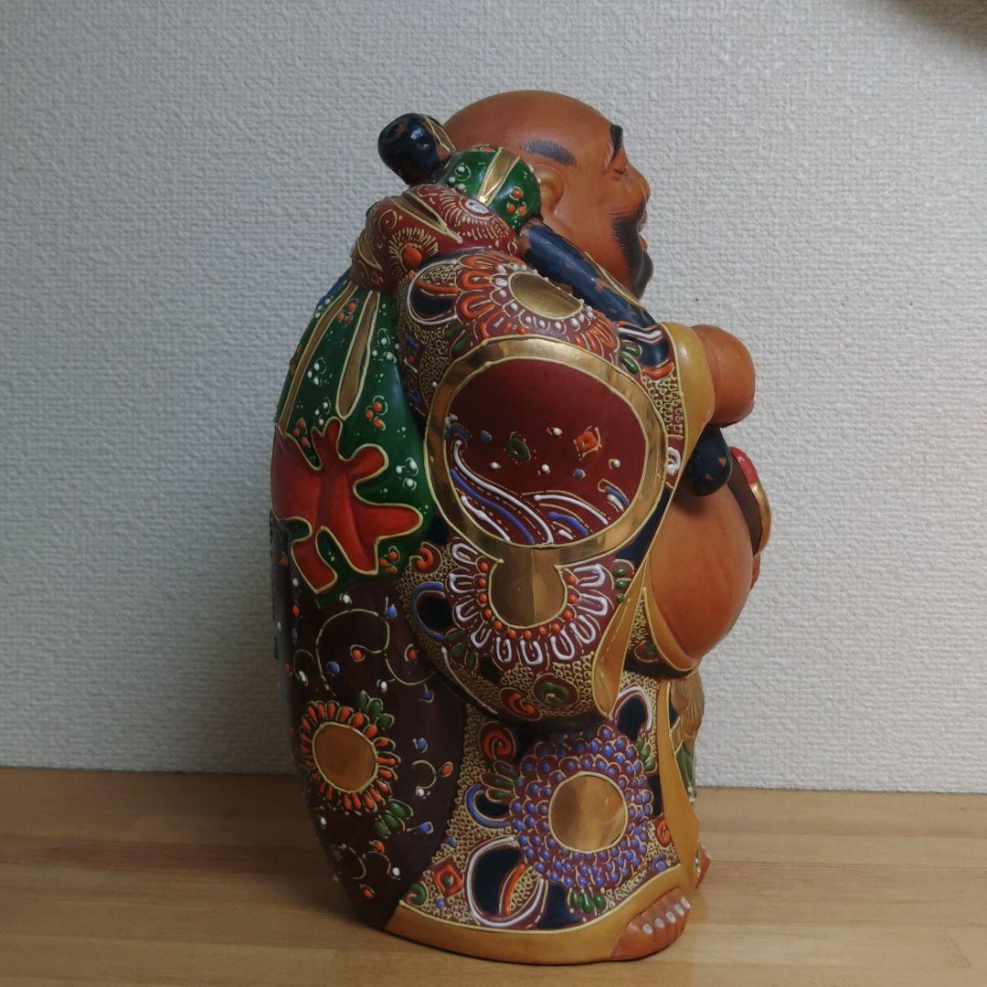 布袋様　陶器製　福の神　置物　工芸品　七福神　オブジェ