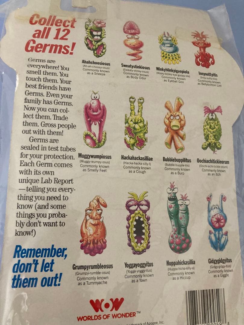 ジャームスモンスター12個セット SMACK UPS SKATE BOARD