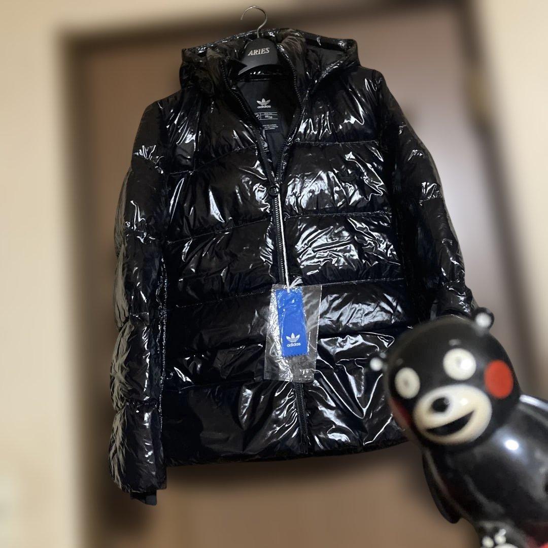 ひ*の様 超キラピカ光沢系アディダウンパーカー JKT ¥17999→現