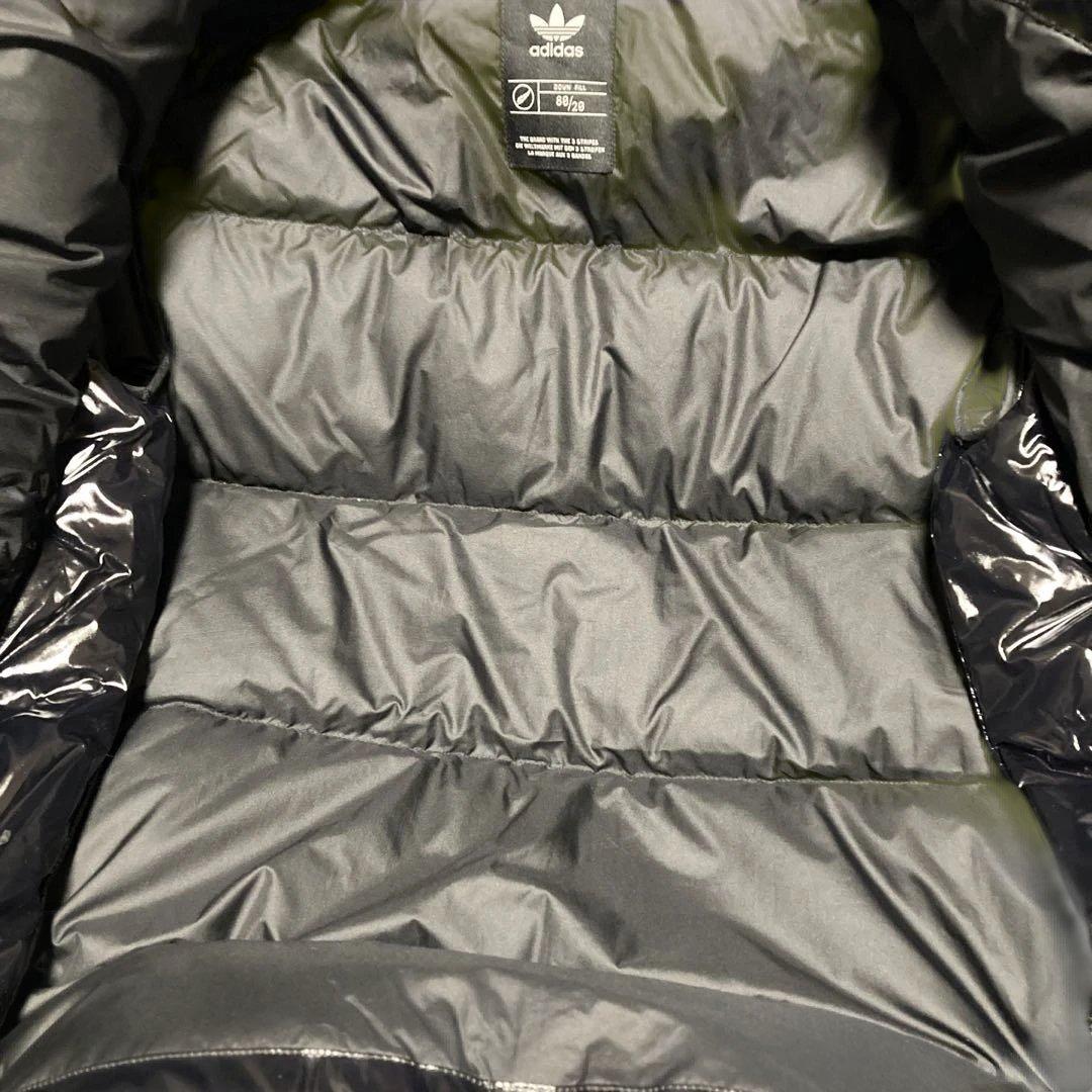 ひ*の様 超キラピカ光沢系アディダウンパーカー JKT ¥17999→現