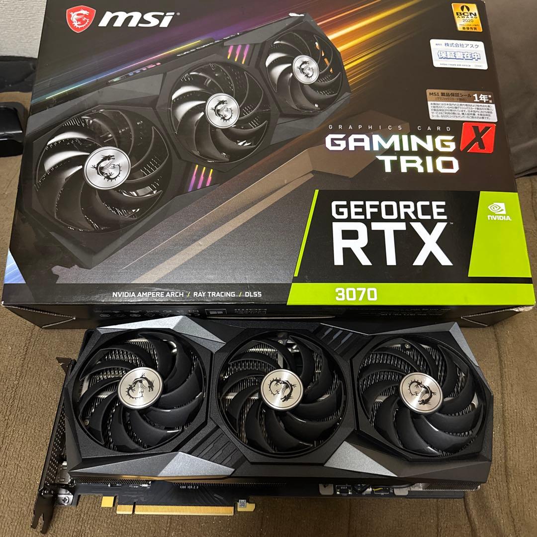 グラフィックボード・グラボ・ビデオカード MSI GeForce RTX 3070 Gaming