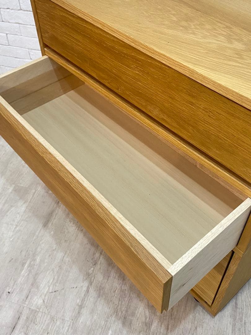 【東京都内23区配送無料】無印　チェスト　収納棚　箪笥　サイドボード　北欧