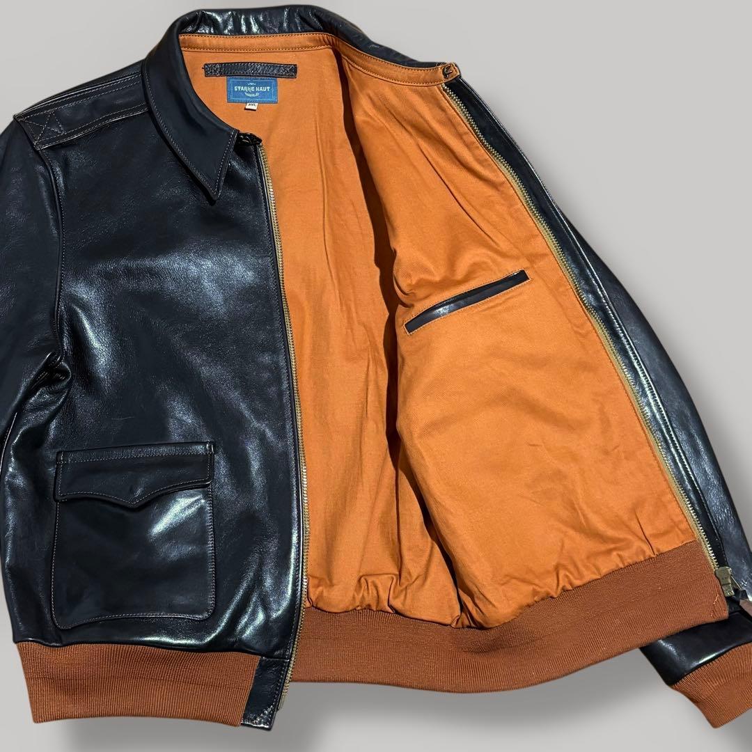 BLACK BLACK様 スタークハウツ フライトジャケット A-2ホースハイド