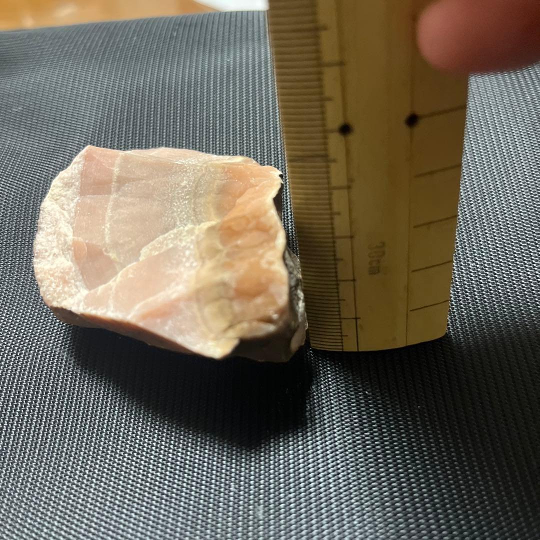 希少国産インカローズ　北海道稲倉鉱山原石ロードクロサイト