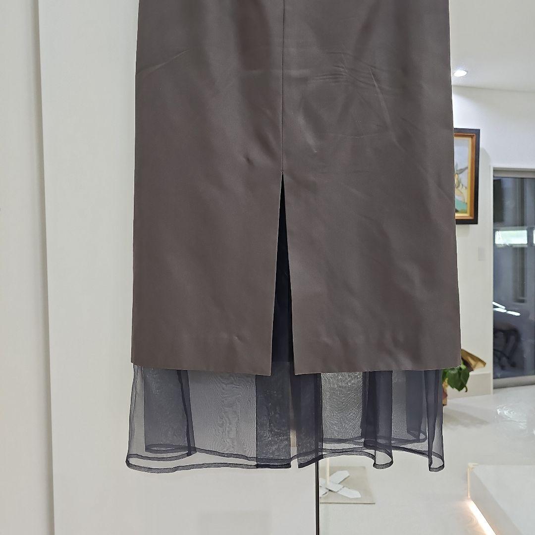 【BLAMINK】タイトスカート チュール 定価110,000円