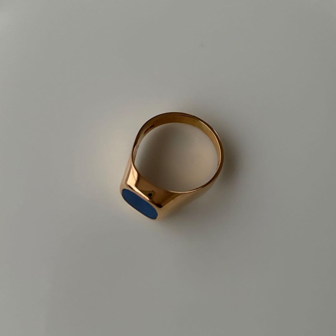 k18 ラピス　リング