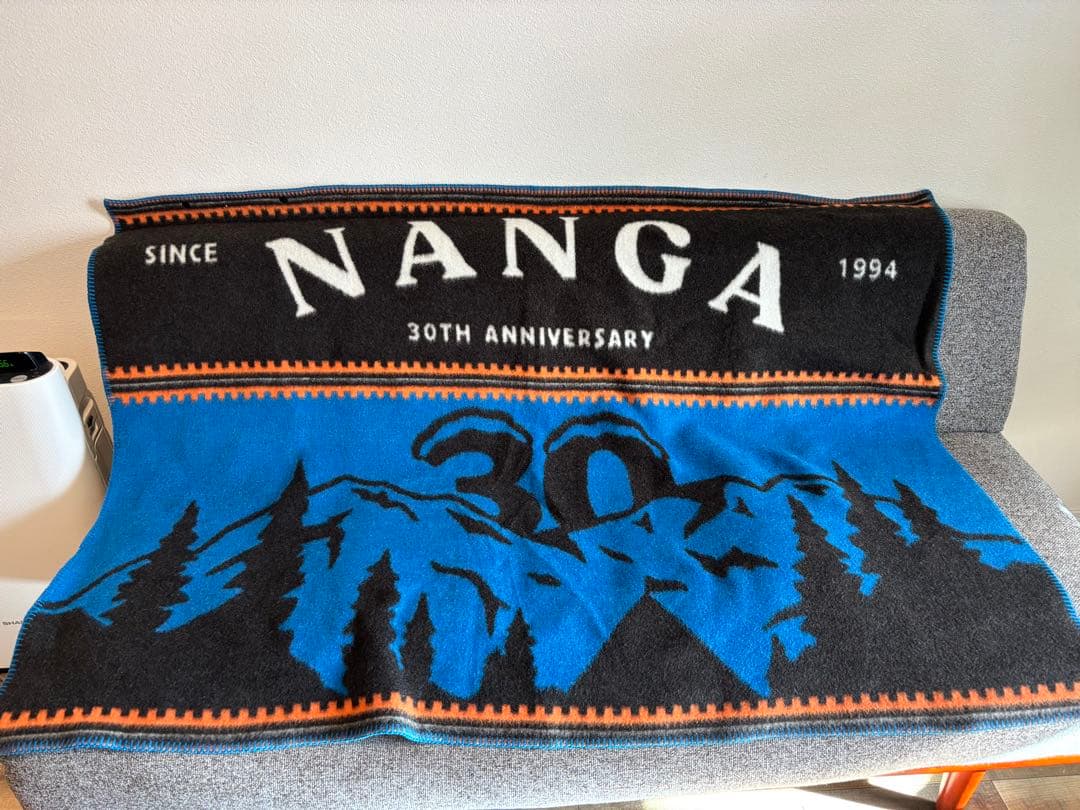 NANGA 30周年記念ウールブランケット