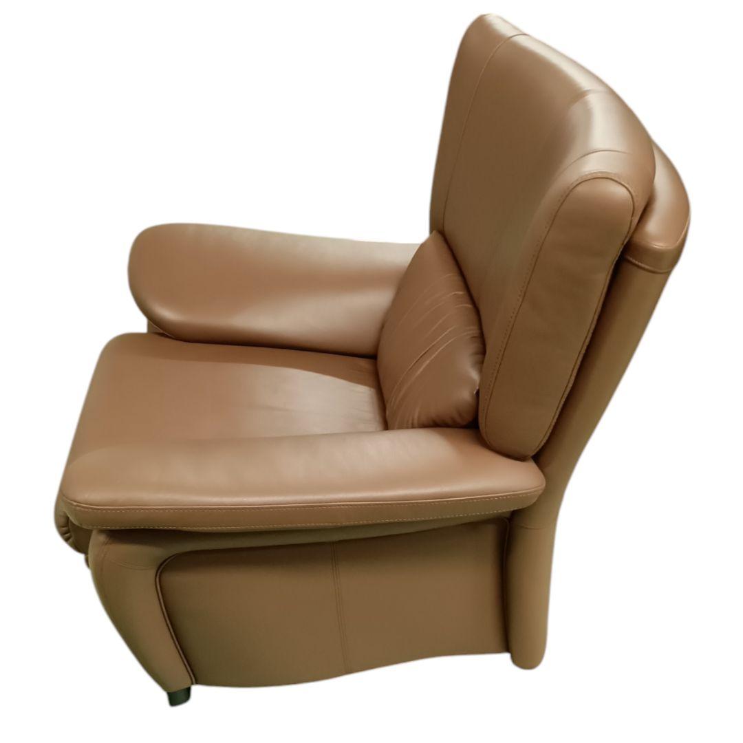 karimoku カリモク レザー 1人掛け ソファ