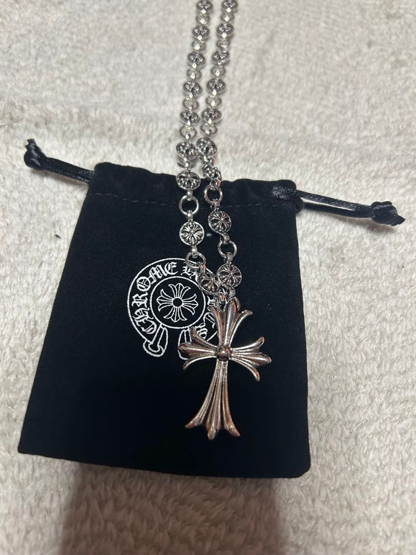 Chrome Hearts シルバー クロスペンダント ネックレス