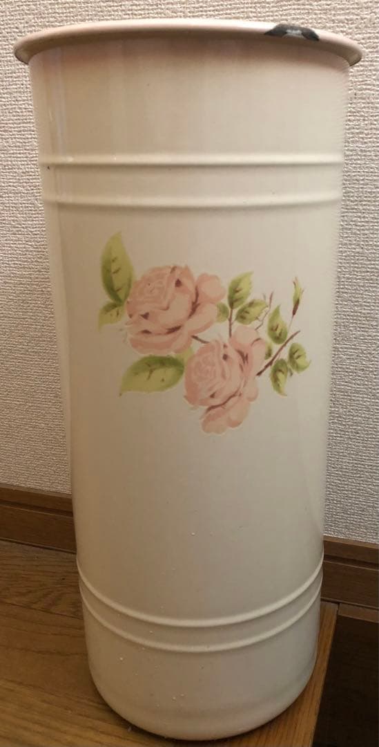 希少　入手困難　イマン　ダイアナローズ　傘立て　ホーロー　アンブレラ　スタンド