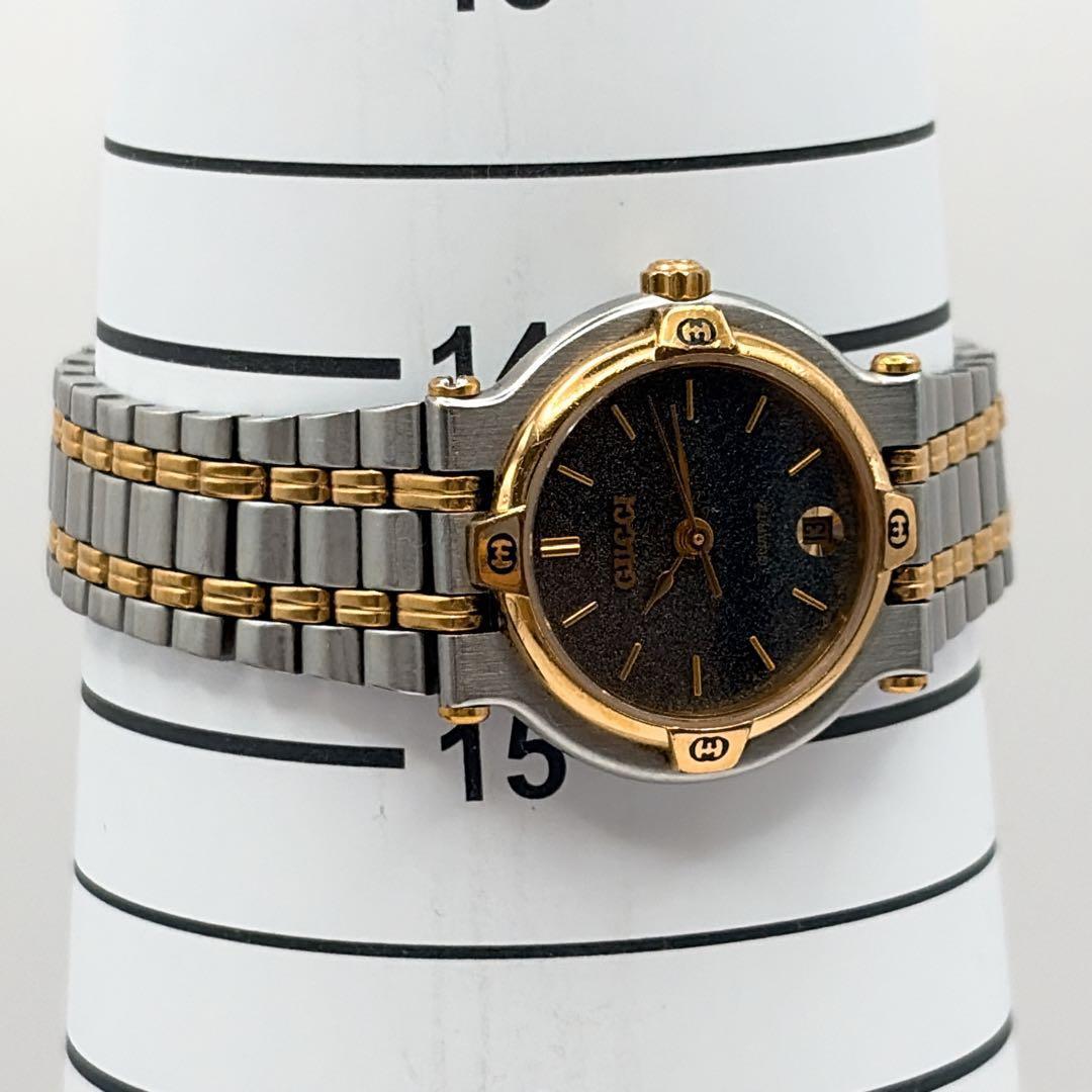 GUCCI グッチ 9000L ゴールド コンビカラー 希少　新品電池交換済