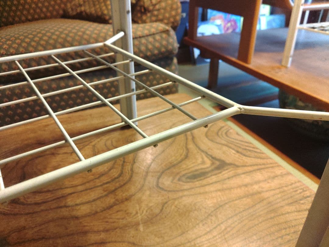 レトロポップ　ガラステーブル　ミッドセンチュリー　コーヒーテーブル　ヴィンテージ