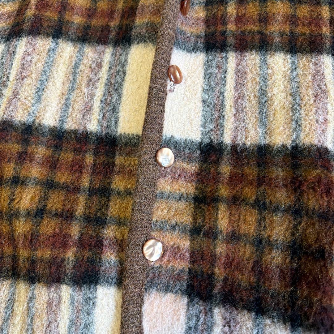 極上　希少サイズ　60s モヘアカーディガン カートコバーン　BRENT L