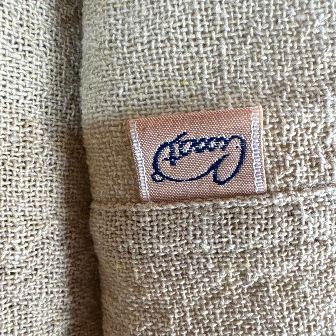 うさとの服  usaato ヘンプ100 輪っかストール 巻きスカート新品同様