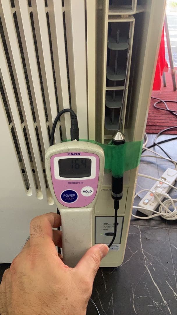 中古窓用エアコン　直接引取大歓迎です埼玉加須市柳生です　取付別料金