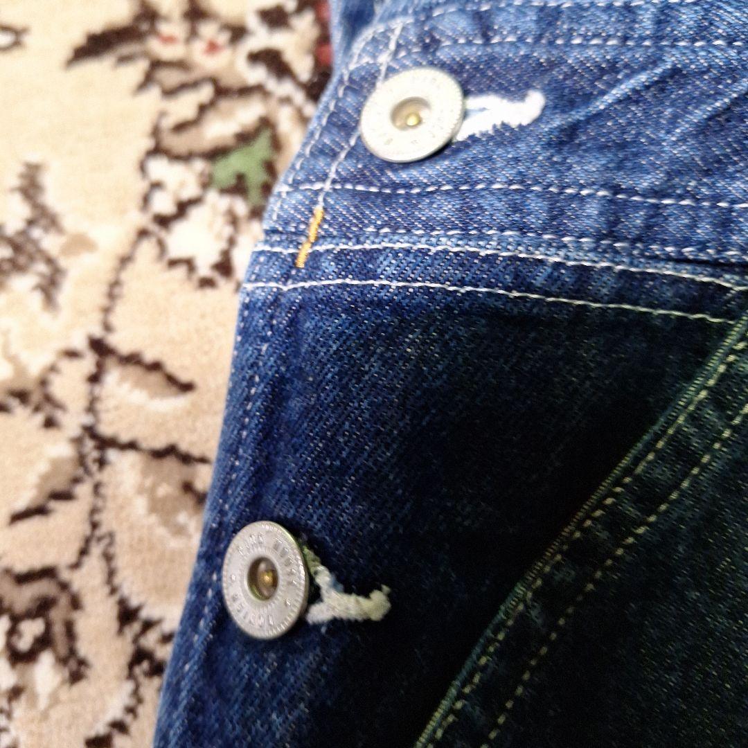 美品　ピンクハウス　デニムジャンパースカート　花デザインタグ