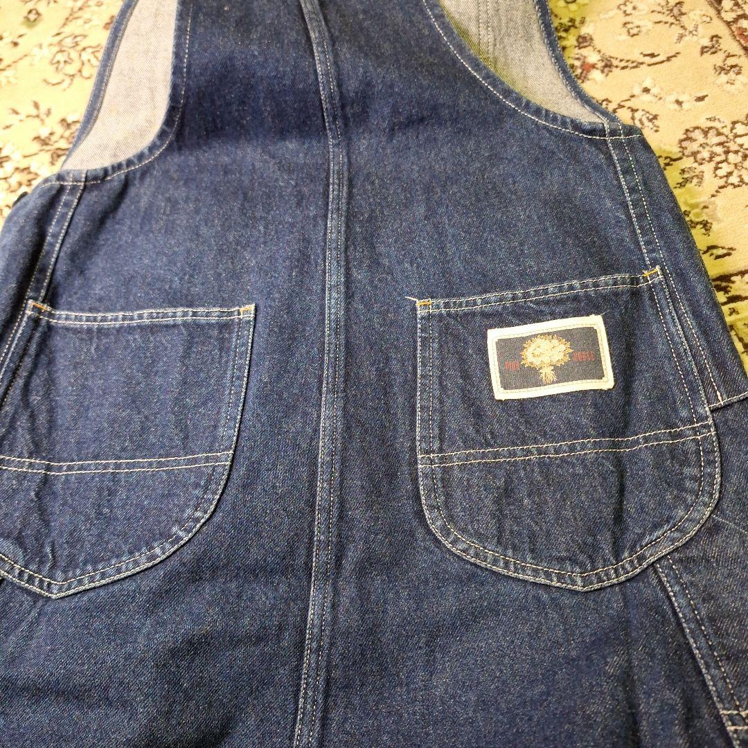 美品　ピンクハウス　デニムジャンパースカート　花デザインタグ