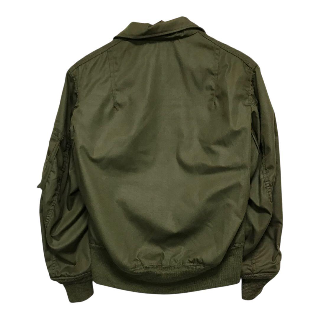 70s ALPHA U.S.ARMYミリタリー　ヘリクルージャケット　スコービル