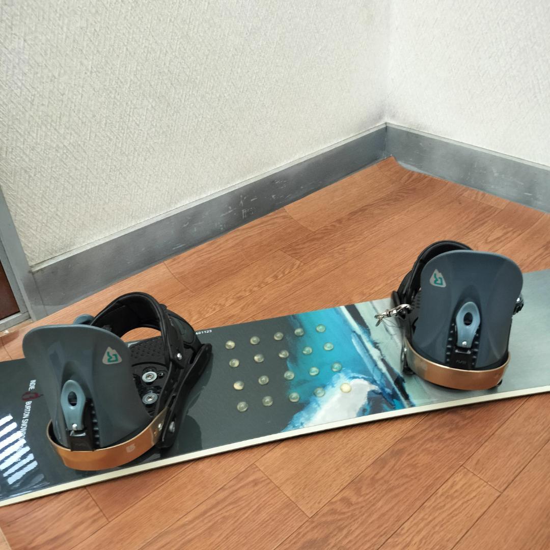 BURTON INDIE 146cm スノーボード 2点セット