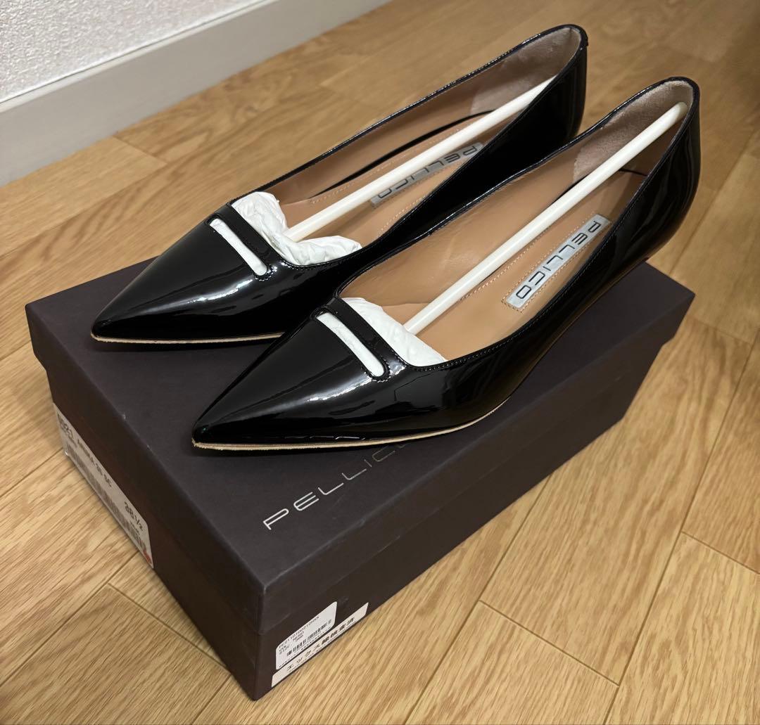 PELLICO ブラック サイズ38 1/2