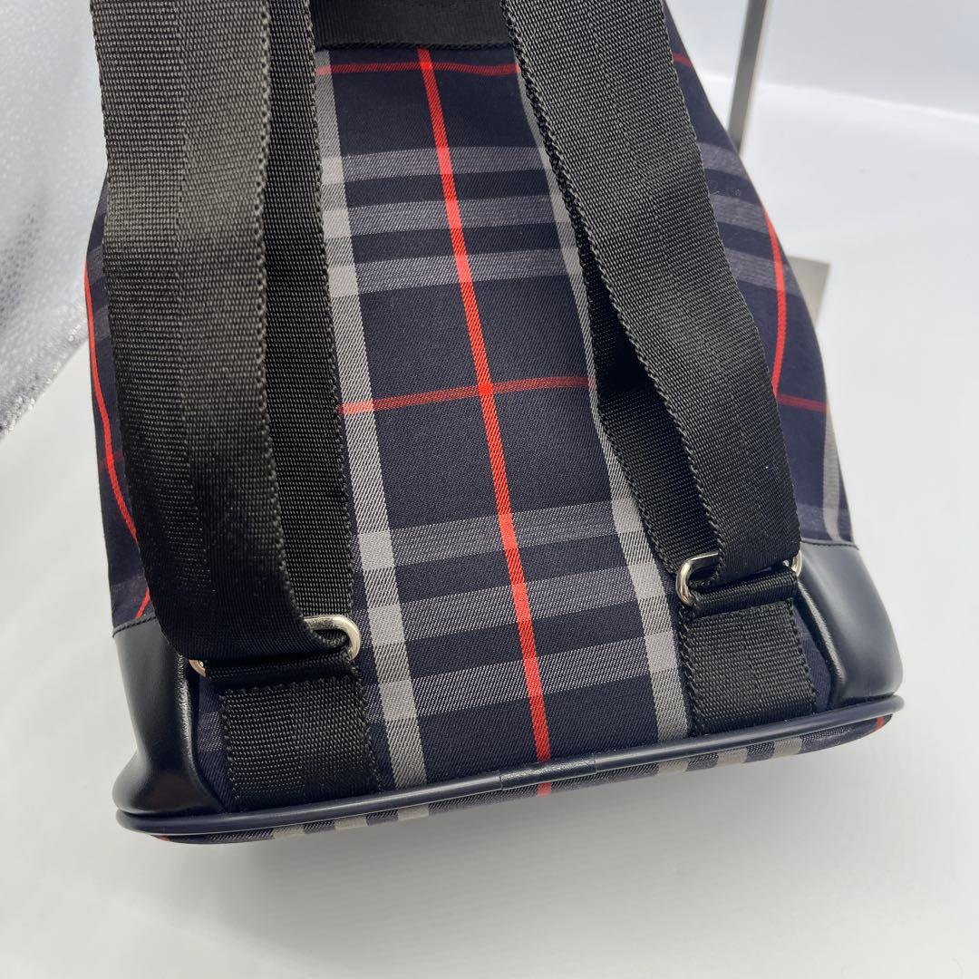 希少 美品 BURBERRY バーバリー ノバチェック リュック バックパック
