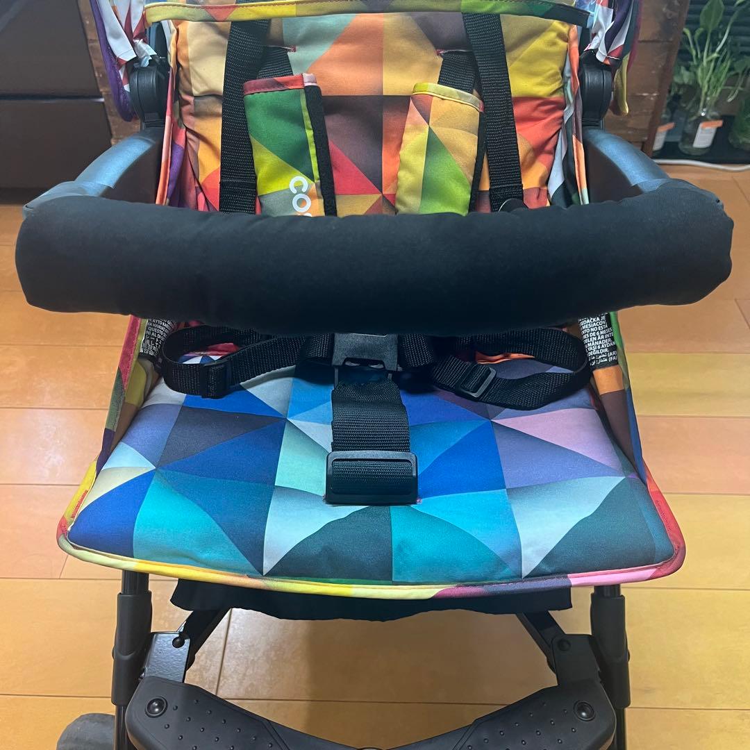 【美品】コサット　シャッフル　二人乗り　縦型ベビーカー　バギー