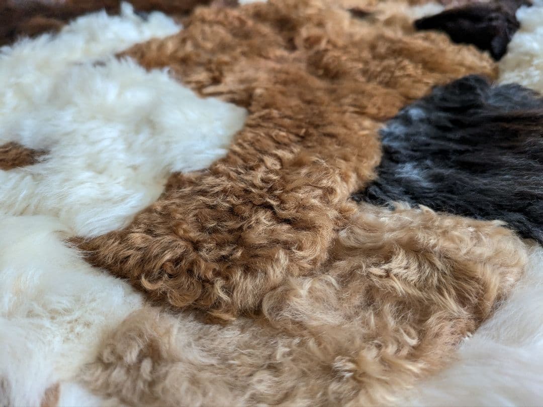 ★もじゃ様用★　ペルー　アルパカ　絨毯　ラグ　敷物　秋冬