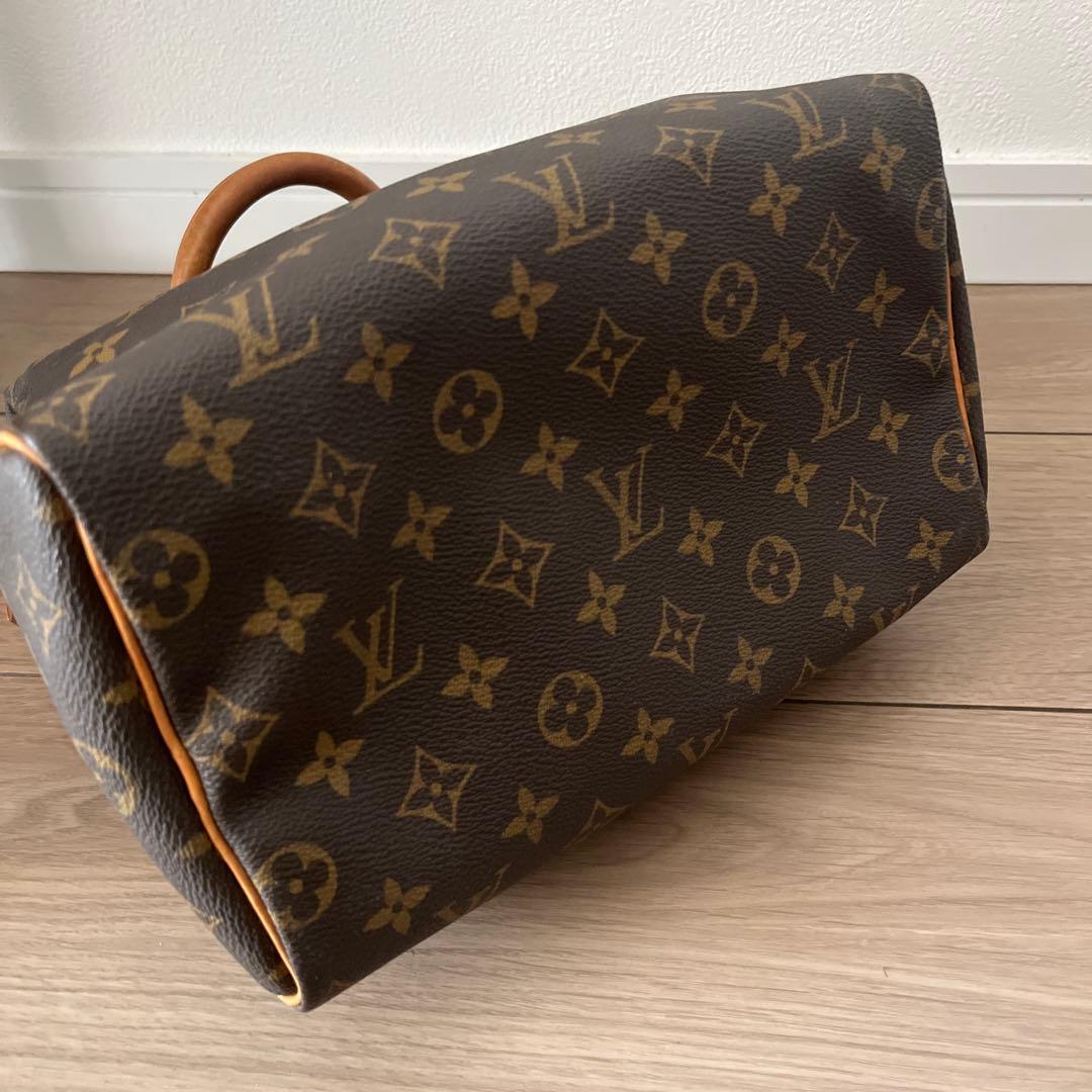 Louis Vuitton モノグラム ハンドバッグ スピーディ25 南京錠