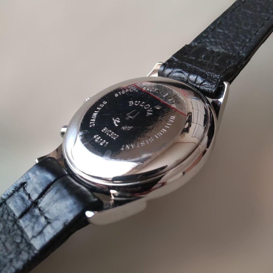 Bulova クラシック・クォーツクロノグラフBOX保証書ギャランティカード付