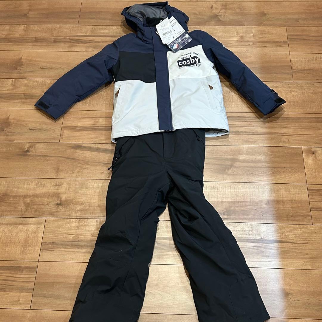 子供用 スキーウェア cosby 上下セット ネイビー/ホワイト