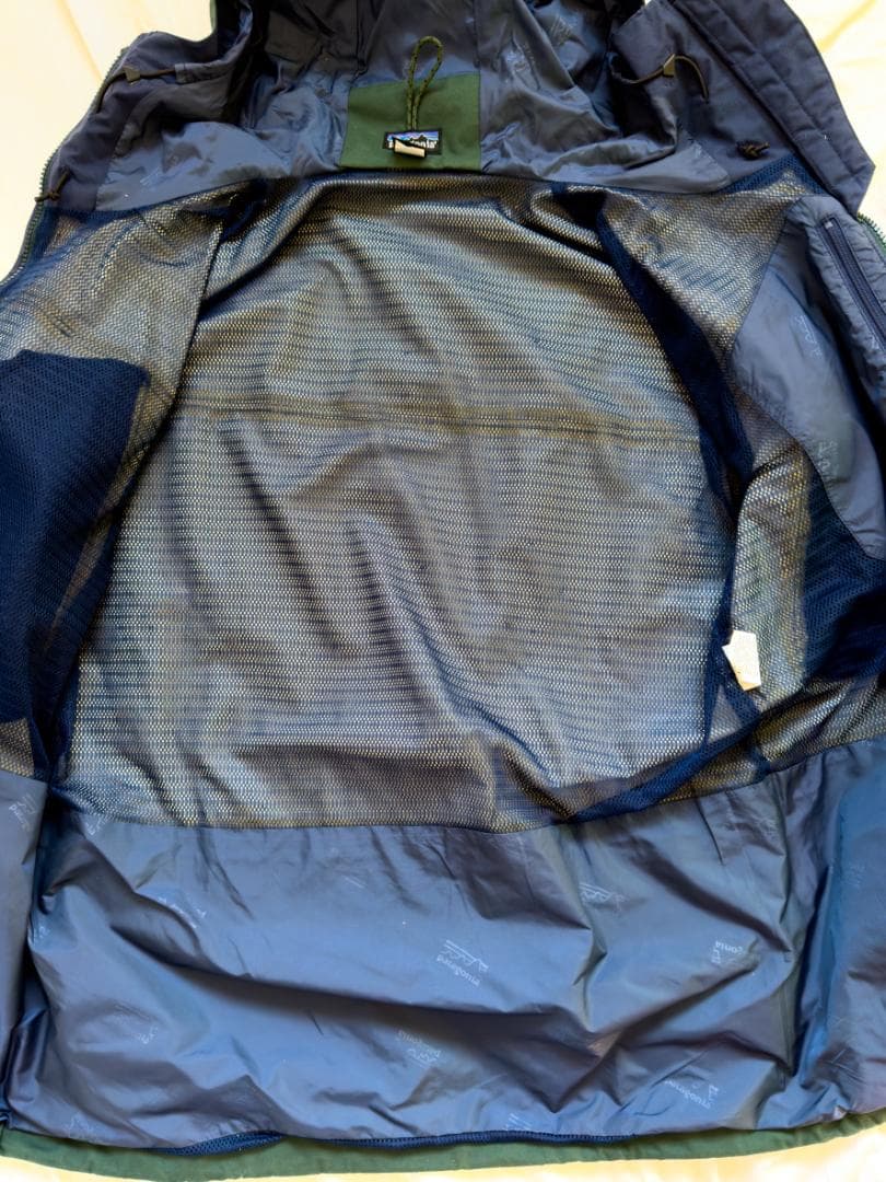 90s Patagonia ストームジャケット ハンターグリーン サイズM