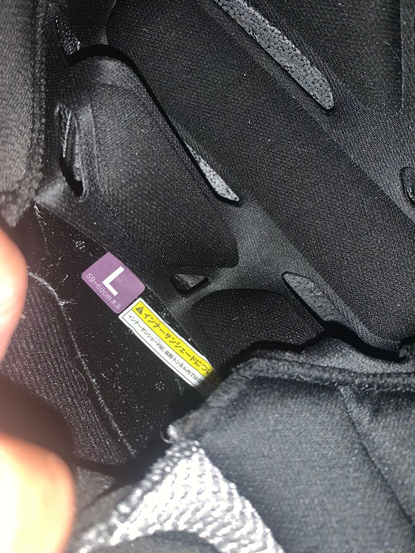 OGK Kabuto ASAGI ジェットヘルメット Lサイズ 黒