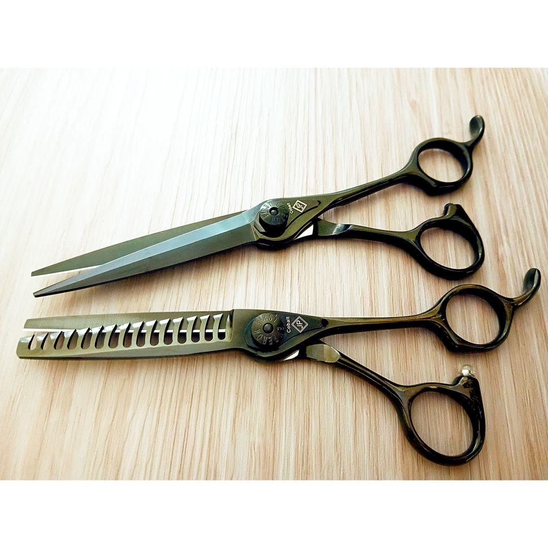 ナルトNBAA同様斜度付プロ用シザーセニングシザー理美容師＆トリマーペット可