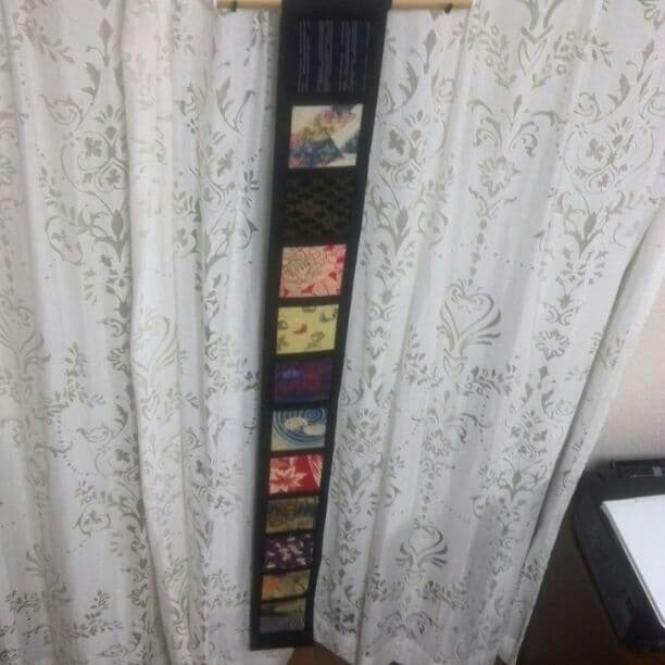 壁掛け タペストリー 着物 和柄