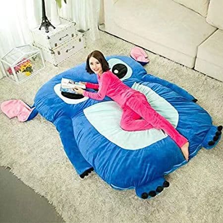 お勧めダブル折りたたみベッド 寝袋 可愛デザイン ふわふわ マットレス可愛い