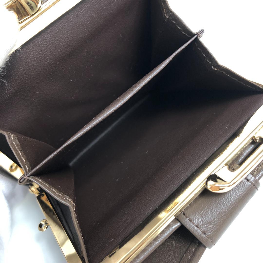 【未使用保管品】8F290/バーバリー/二つ折り財布/チェック/茶/ブラウン