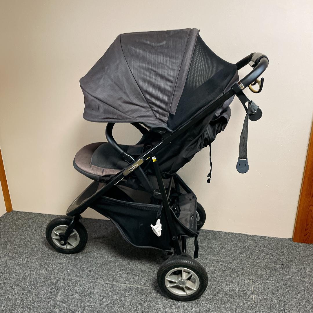 おまけ多数　Aprica スムーヴ ベビーカー　グレー