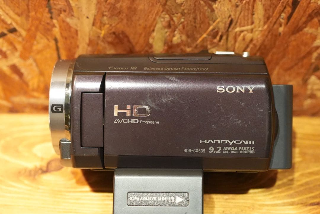 SONY HDR-CX535 ビデオカメラ ボルドーブラウン ハンディカム