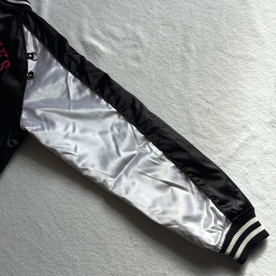 【MAD PANKS】スカジャン　骸骨　パンク系　平成ギャル男　刺繍　y2k