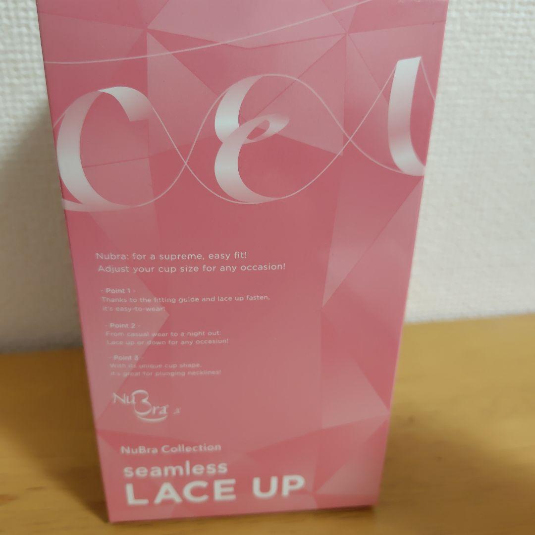 ヌーブラ サイズA シームレスレースアップ ・ソープ・ヌーフィルムセット