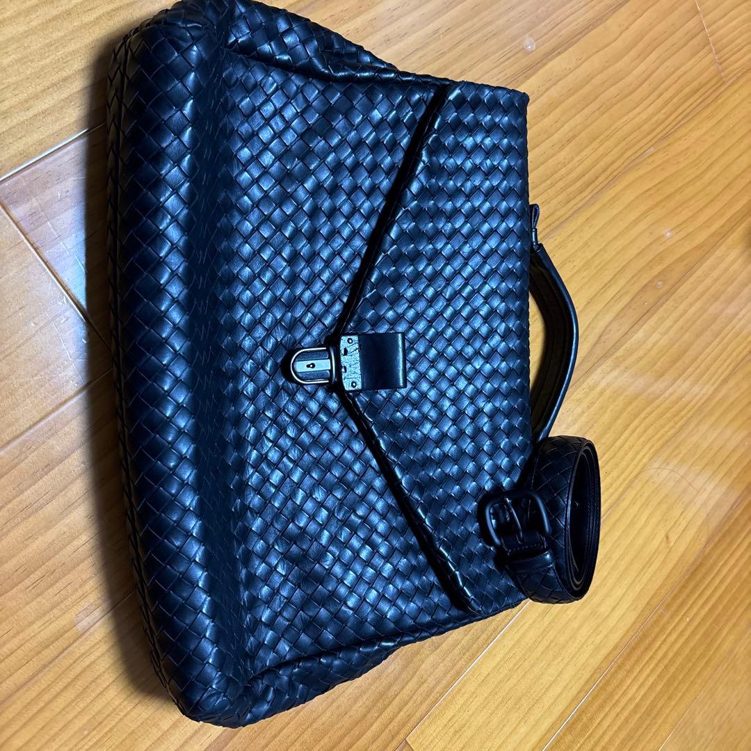 BOTTEGAVENETA 新品未使用メンズベルト　初期型良品バック２点セット