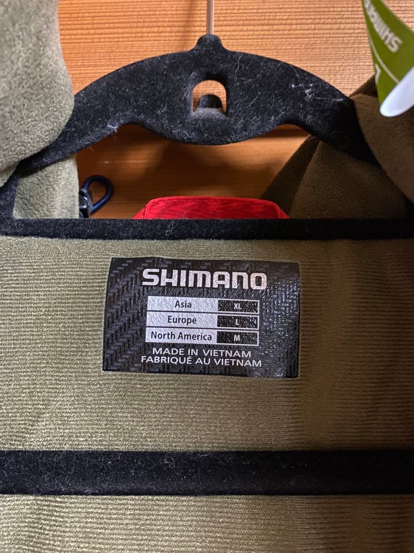 まさSHIMANO RB-025R シマノ　DSアドバンスウォームスーツ