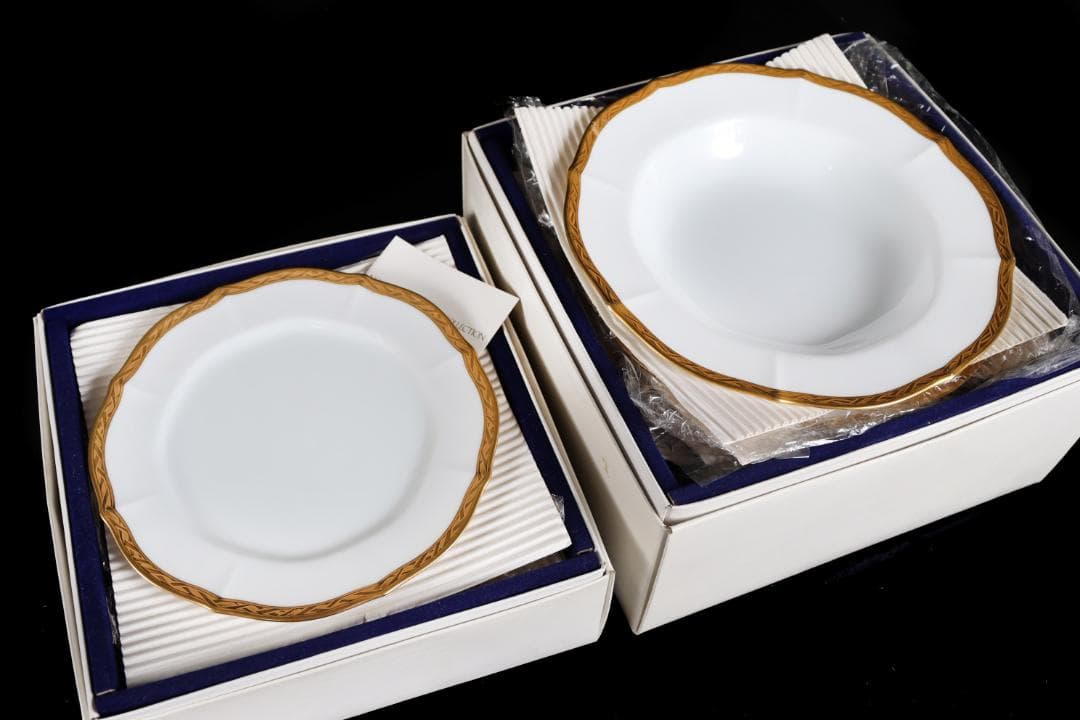 未使用ノリタケ ダイヤモンドコレクション オルフェウス 金彩 Noritake